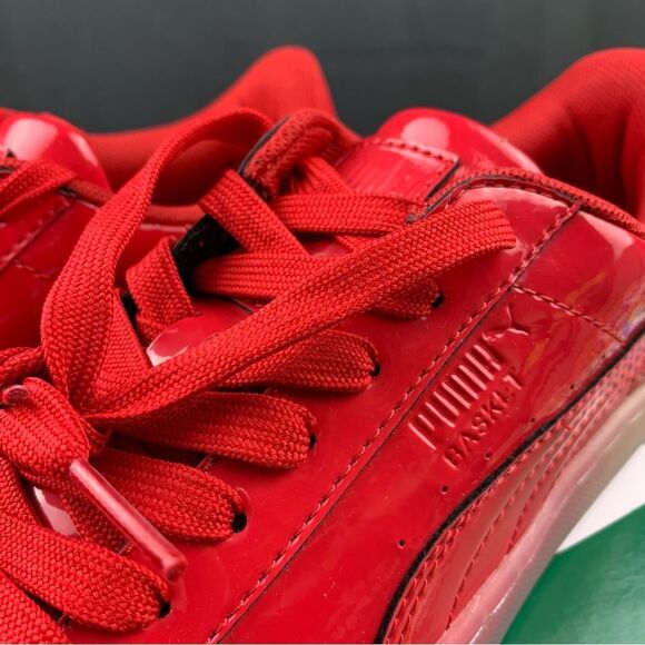 Puma Basket Red Ice Fade 5 Mens / 6.5 Womens - Picture 7 of 14